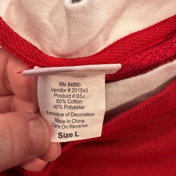 Vintage 90’s Adrian Delafield Fall Leaves Sweater Granny Autumn Cottagecore Sz L - Picture 9 of 9